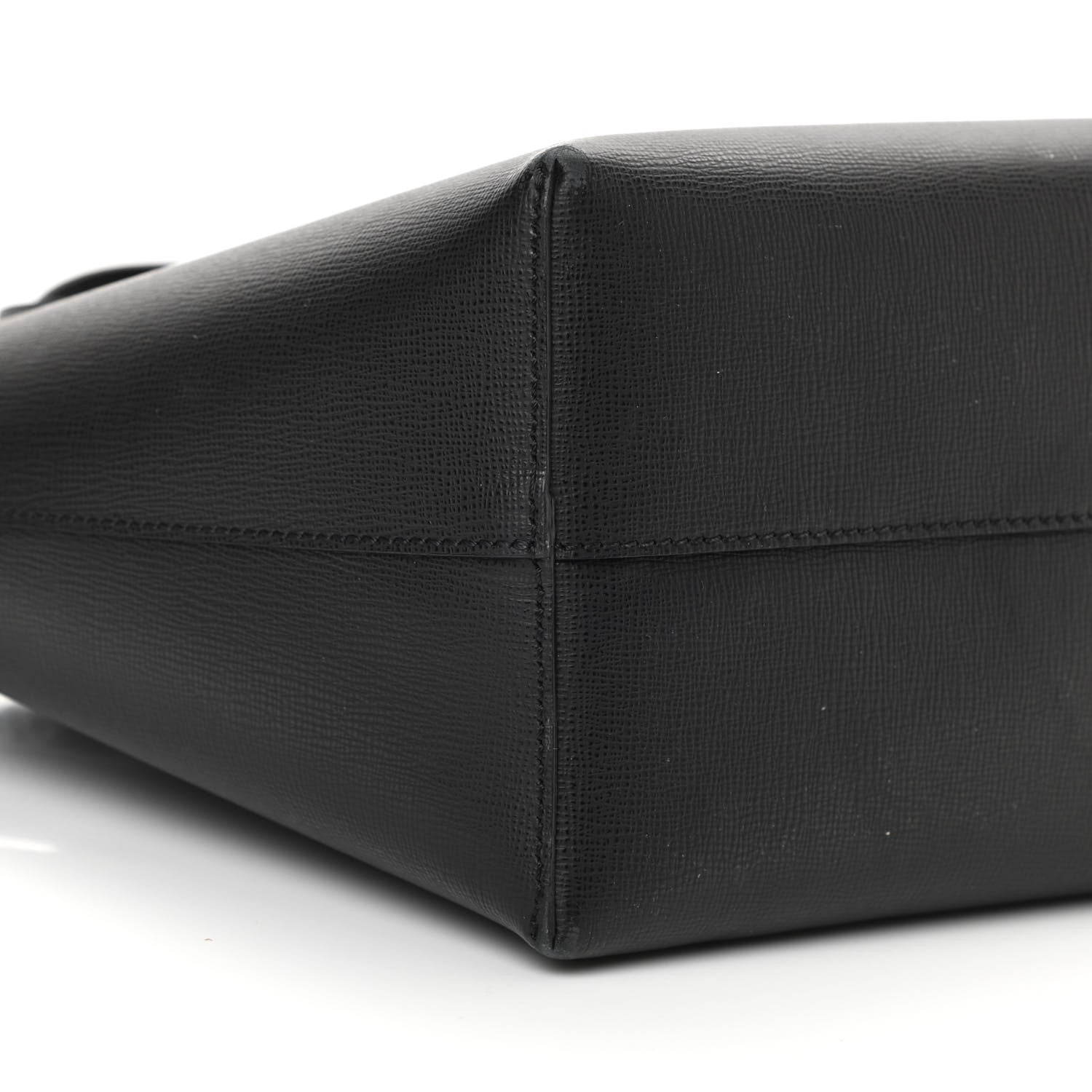 Tom Ford Saffiano Mini T Tote Black 9 of 17