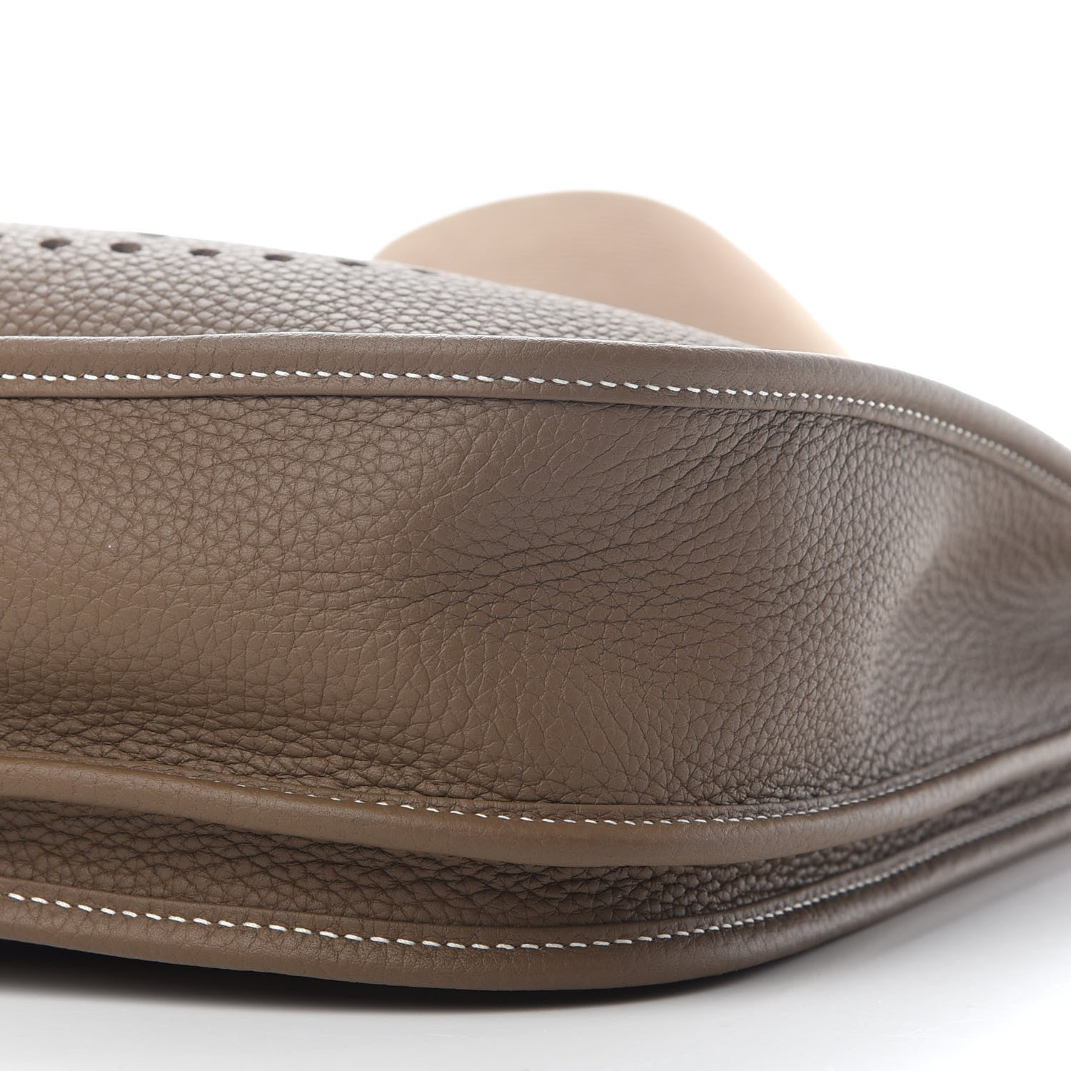 Hermes Taurillon Clemence Evelyne III PM Etoupe 9 of 10