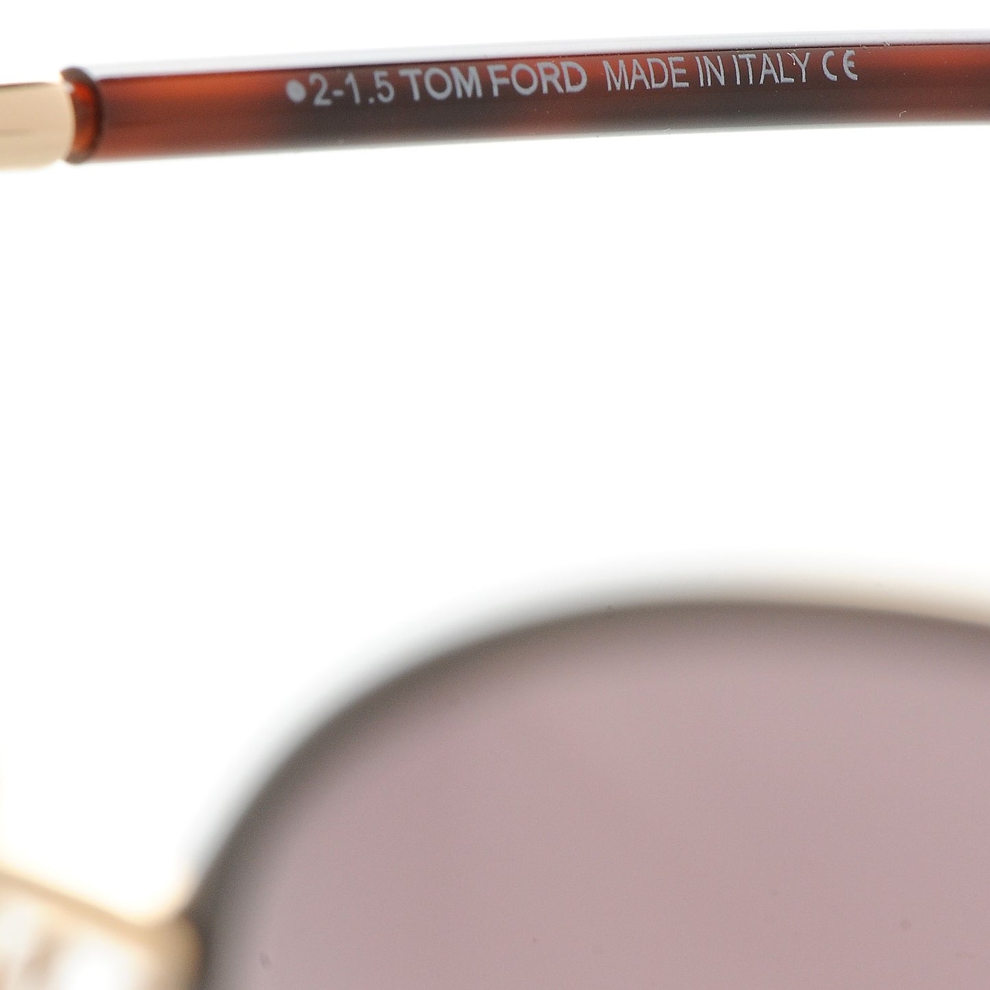 Penelope Vintage Round Sunglasses TF320 Brown