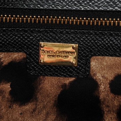 Dolce & Gabbana Dauphine Large Miss Sicily Satchel Black 6 of 6