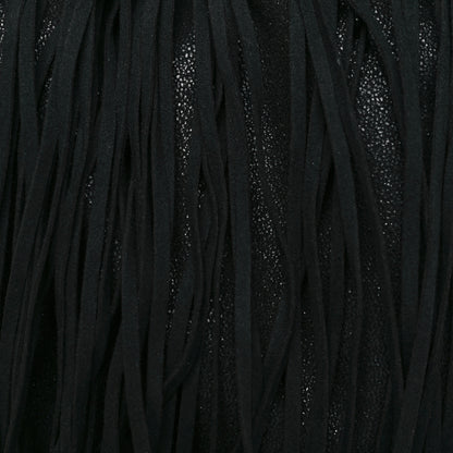 Stella McCartney Eco Suede Fringe Falabella Tote Black 7 of 9