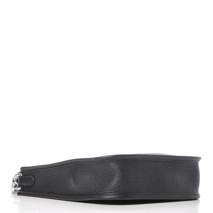Hermes Taurillon Clemence Evelyne TPM Black 4 of 9