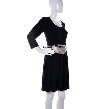 Alexander Wang Rhinestone Mesh Mini Attica Belt Bag Black 2 of 12