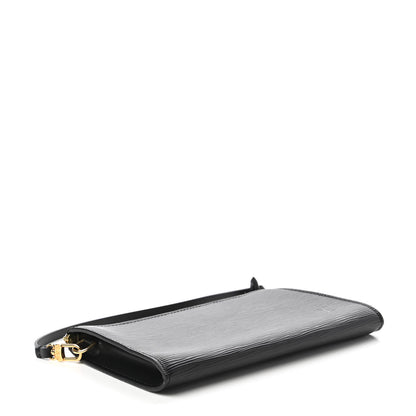 Louis Vuitton Epi Pochette Accessories 24 Black 4 of 10
