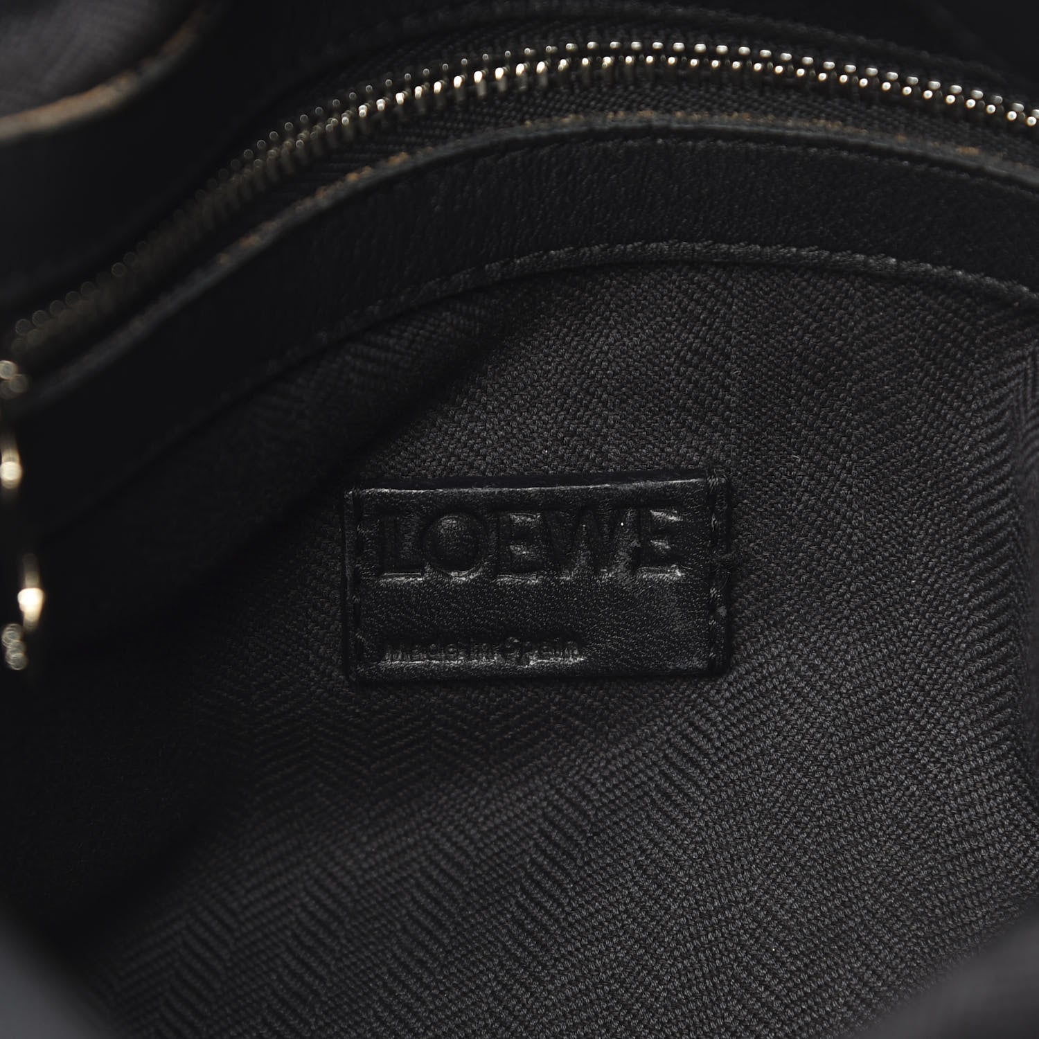 Loewe Calfskin Flamenco Knot Bag Black 6 of 12