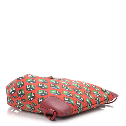 Gucci Cotton GG Wallpaper Neo Vintage Drawstring Backpack Vulcanic Red 4 of 9