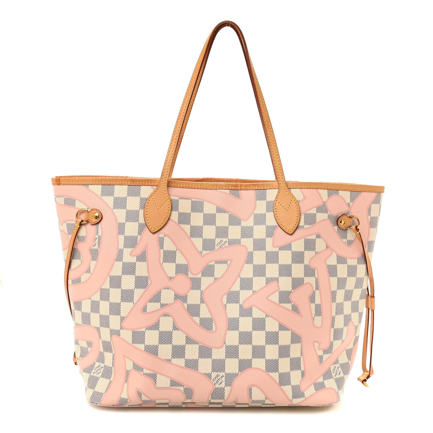 Louis Vuitton Damier Azur Tahitienne Neverfull MM 1 of 10