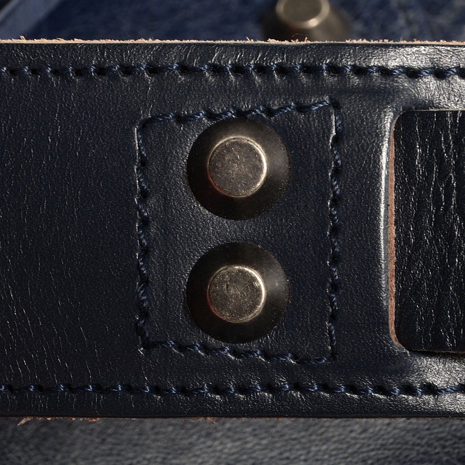 Balenciaga Chevre Besace Messenger Flap Bag Marine 12 of 12