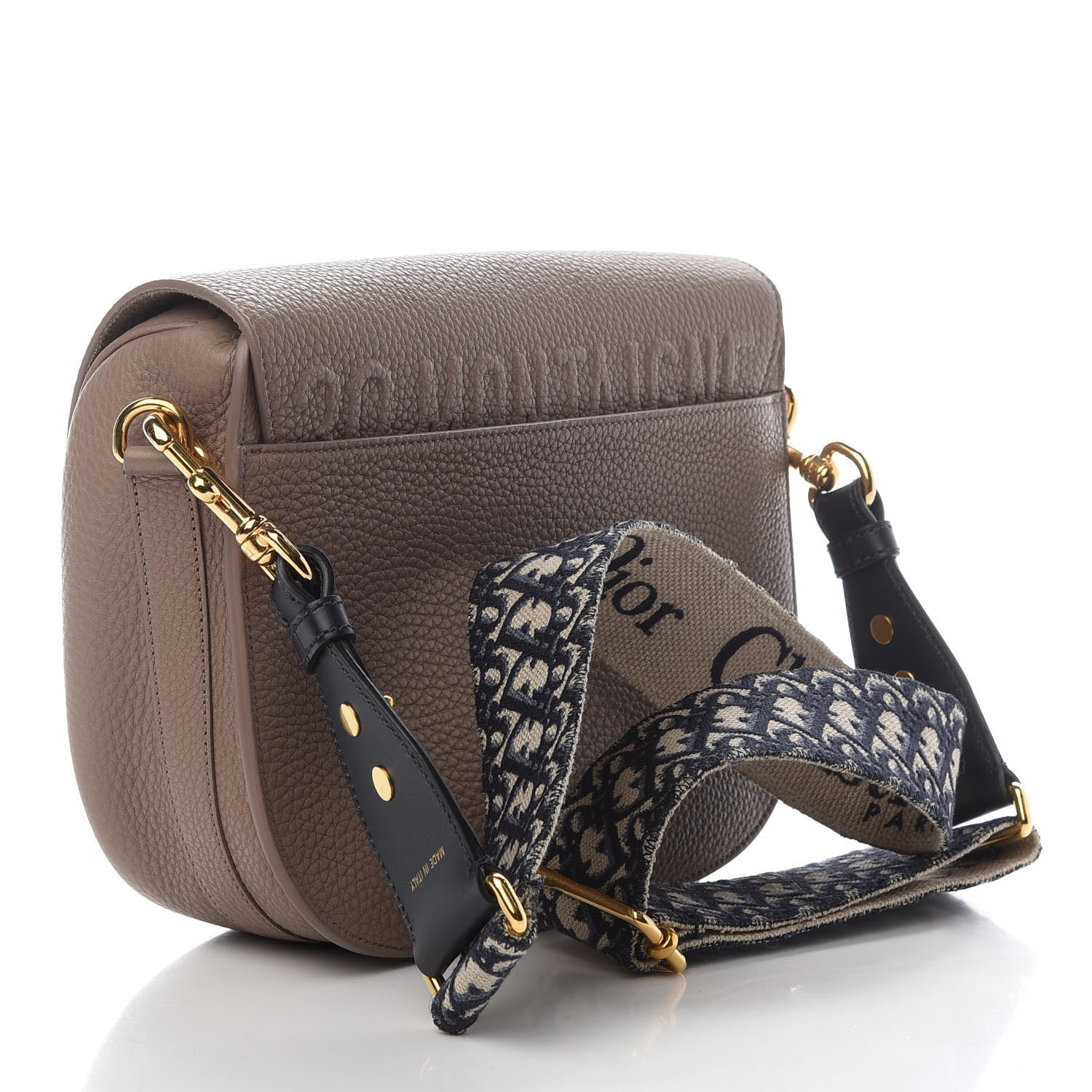 Christian Dior Grained Calfskin Large Bobby Flap Warm Taupe 2 of 8