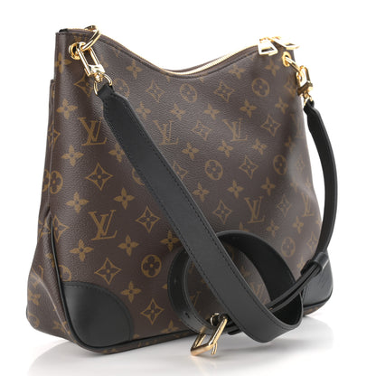Louis Vuitton Monogram Odeon MM Black 3 of 11