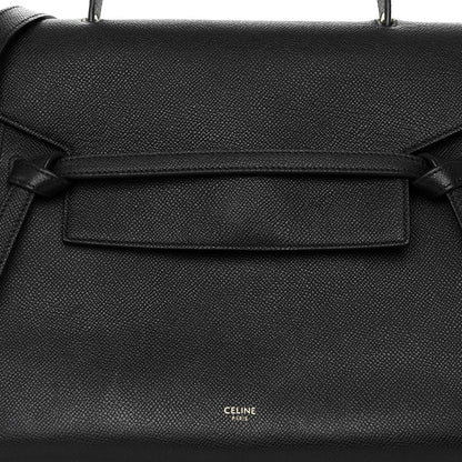 Celine Grained Calfskin Mini Belt Bag Black 6 of 8