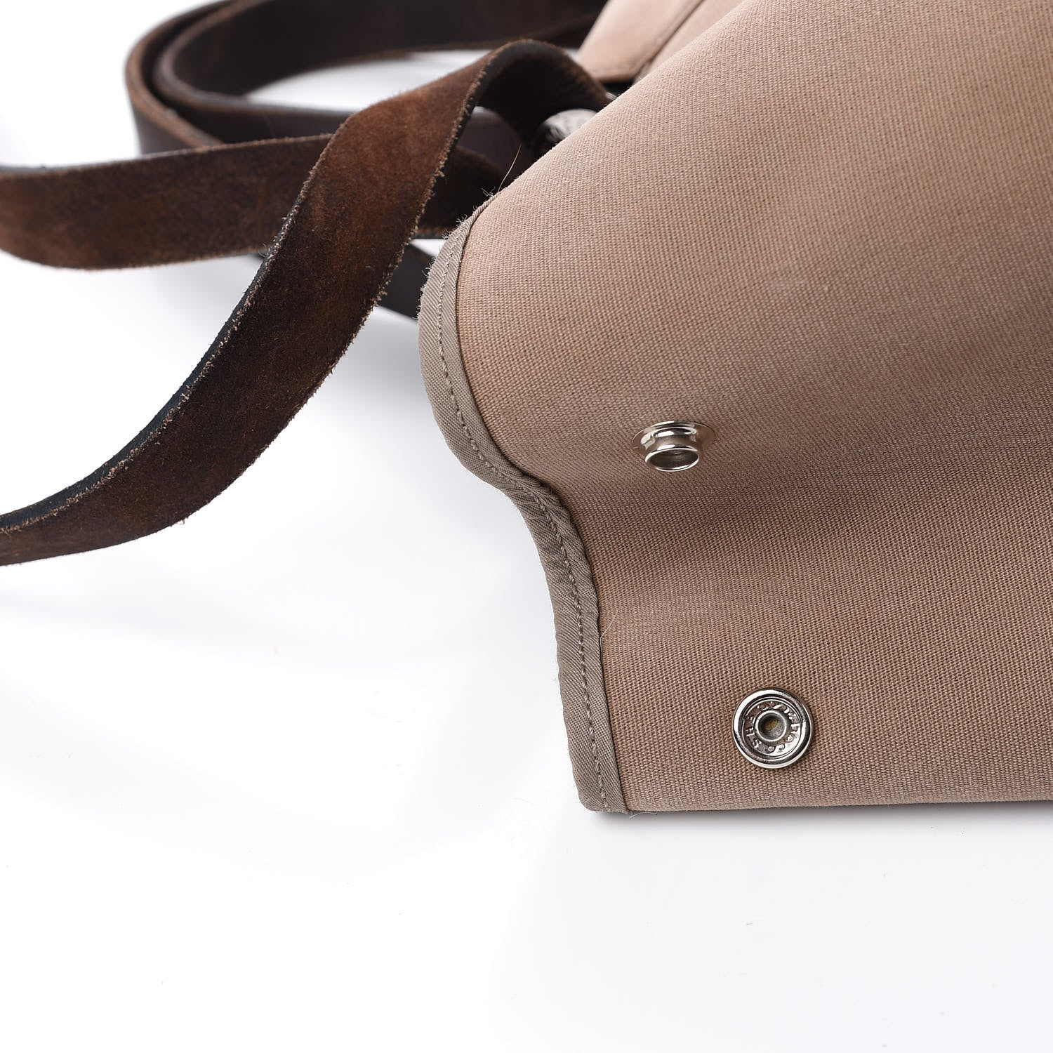 Hermes Toile Cabag Twist 42 GM Etoupe 10 of 11