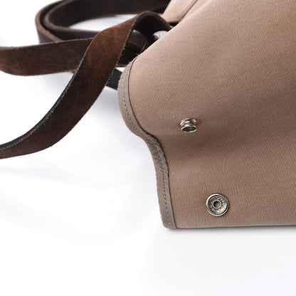 Hermes Toile Cabag Twist 42 GM Etoupe 10 of 11