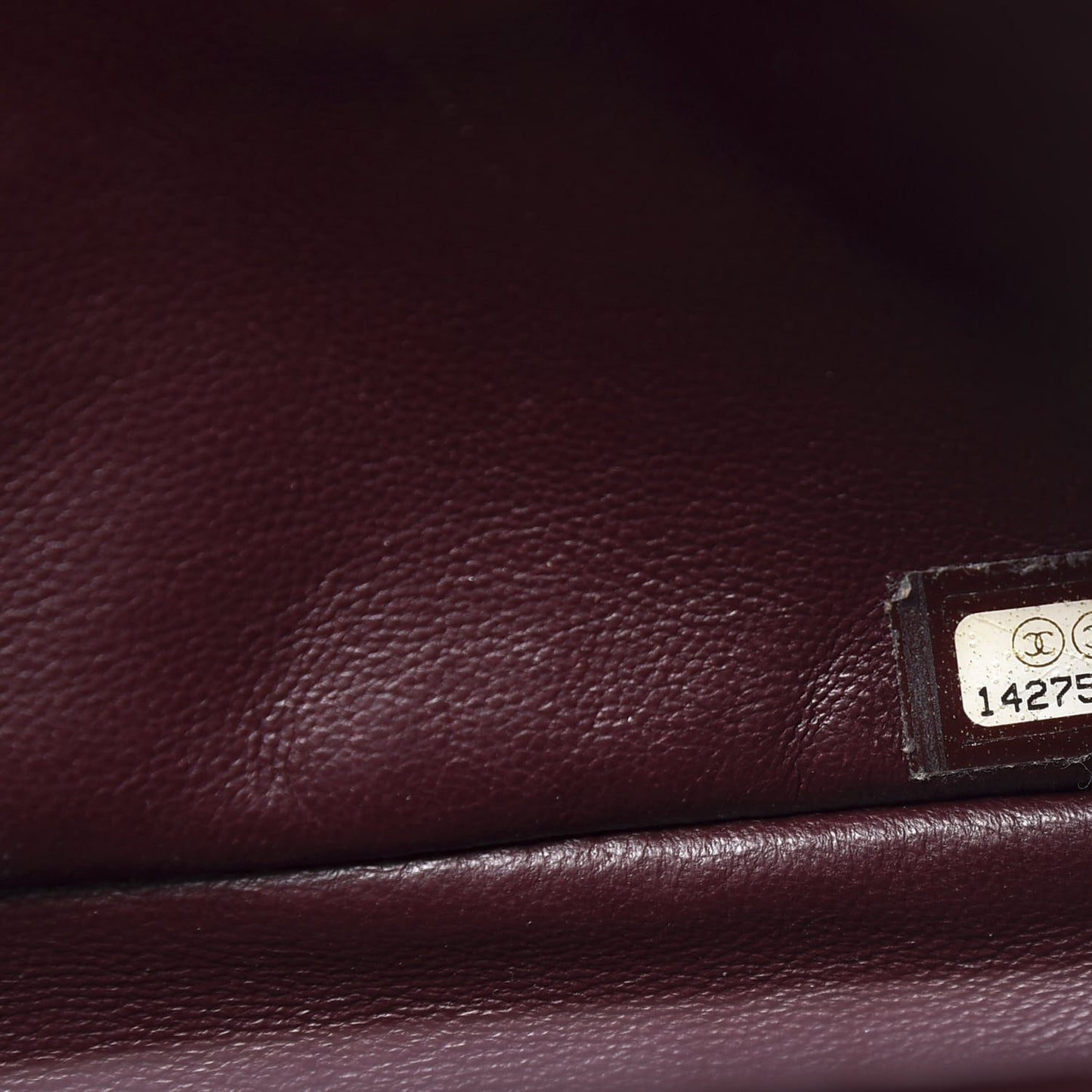 Aged Calfskin Quilted 2.55 Reissue 227 Flap Black