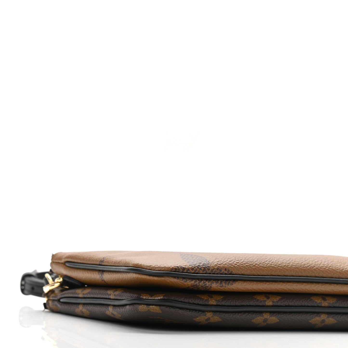 Reverse Monogram Giant Double Zip Pochette