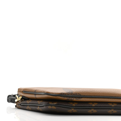 Louis Vuitton Reverse Monogram Giant Double Zip Pochette 9 of 11