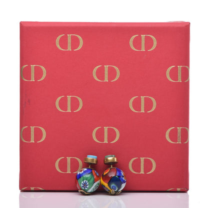 Christian Dior Printed Mise En Dior Tribal Earrings Multicolor 5 of 5