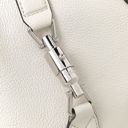 Gucci Soft Calfskin Medium Jackie Top Handle Bag Mystic White 10 of 22