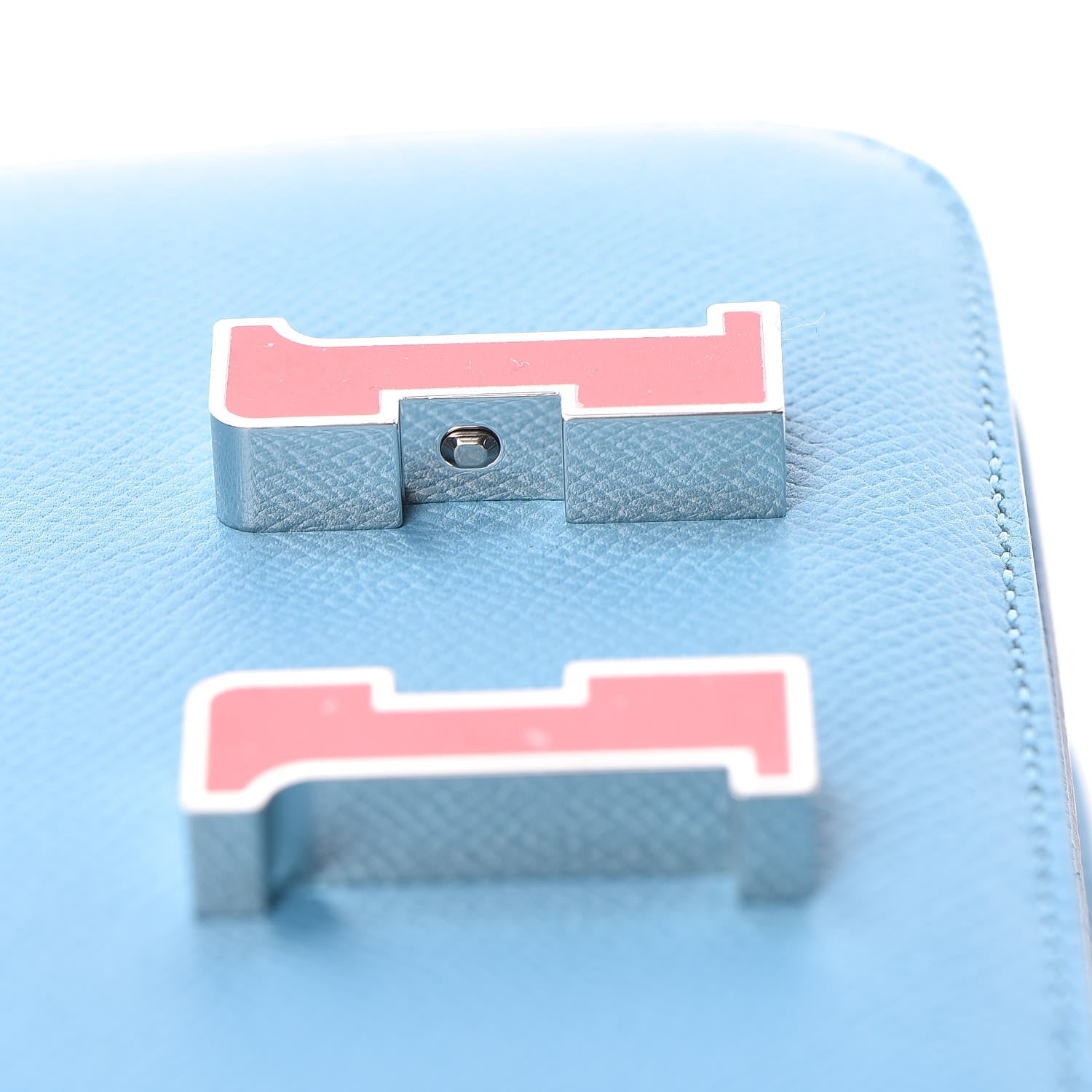 Hermes Epsom Constance 18 Bleu Du Nord Rouge De Coeur 17 of 22
