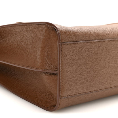 Saint Laurent Grained Calfskin Large Souple Sac De Jour Cinnamon 9 of 11