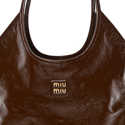 Miu Miu Vernice Naplak Ivy Tote Palissandro 7 of 9
