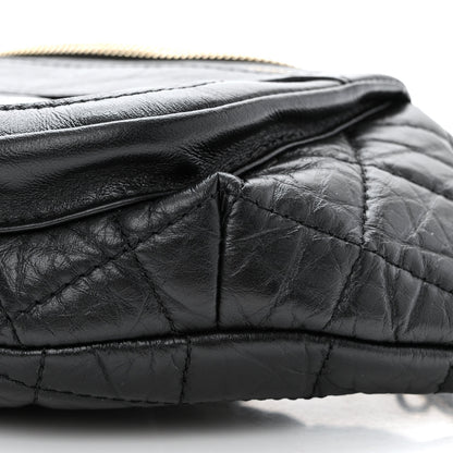 Chanel Aged Calfskin Quilted Waist Bag With Coin Purse Black 12 of 15