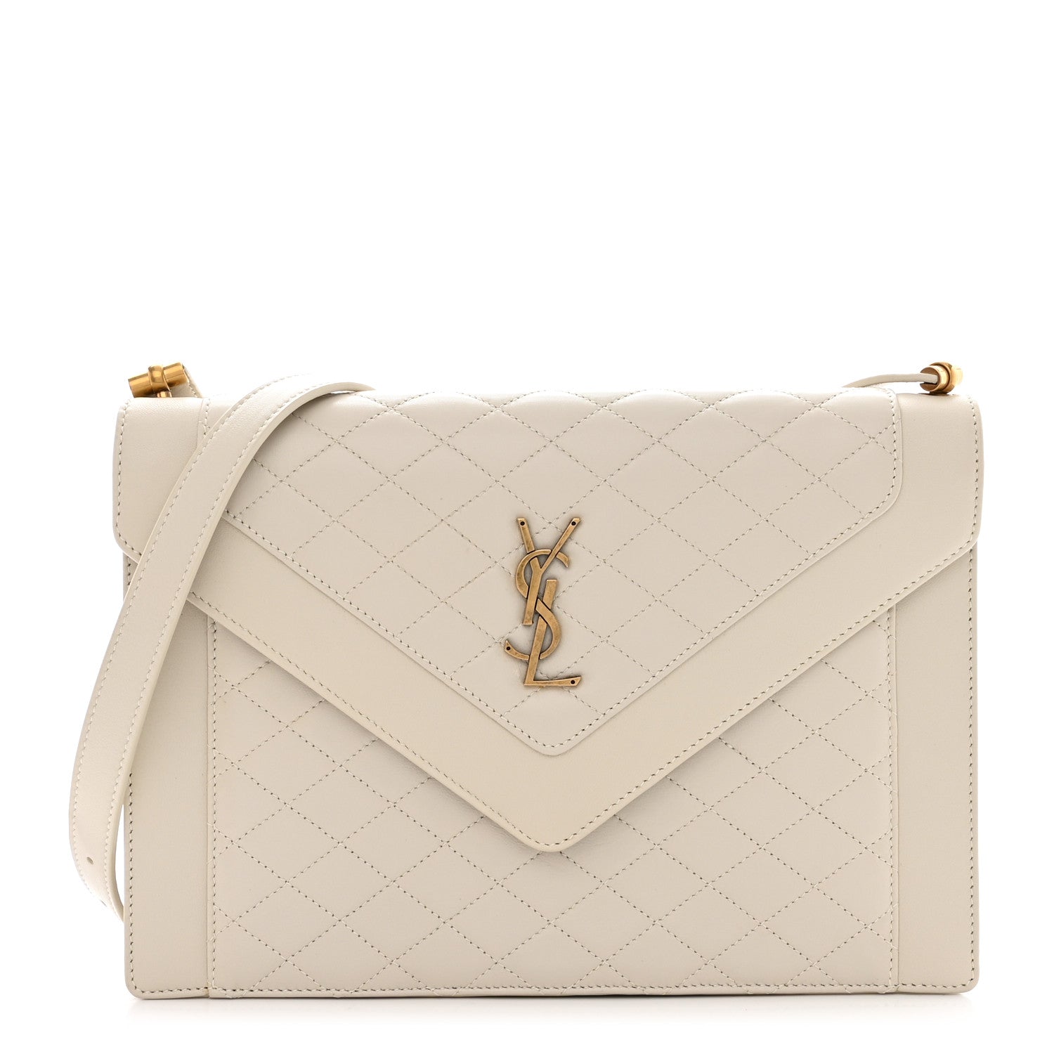 Saint Laurent Lambskin Quilted Mini Gaby Satchel Crema Soft 1 of 11