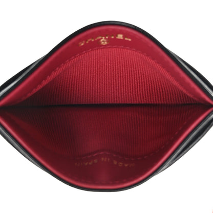 Chanel Lambskin Quilted Chanel 19 Card Holder Black 5 of 10