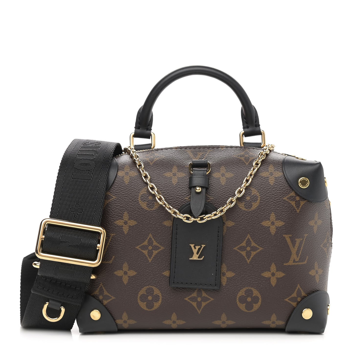 Monogram Petite Malle Souple Black