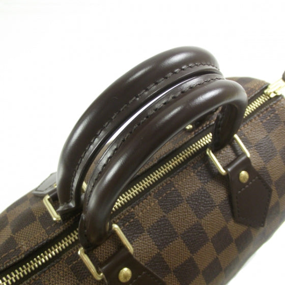 Louis Vuitton Damier Ebene Speedy 25 6 of 9