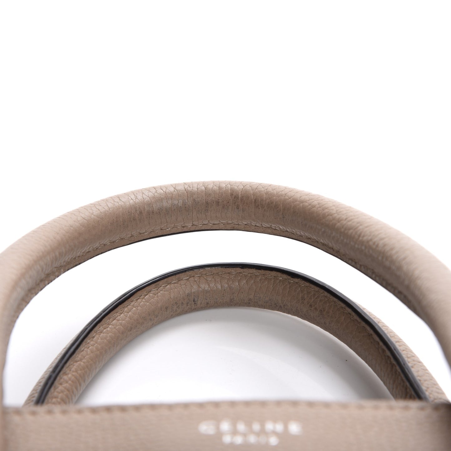 Drummed Calfskin Mini Luggage Dune