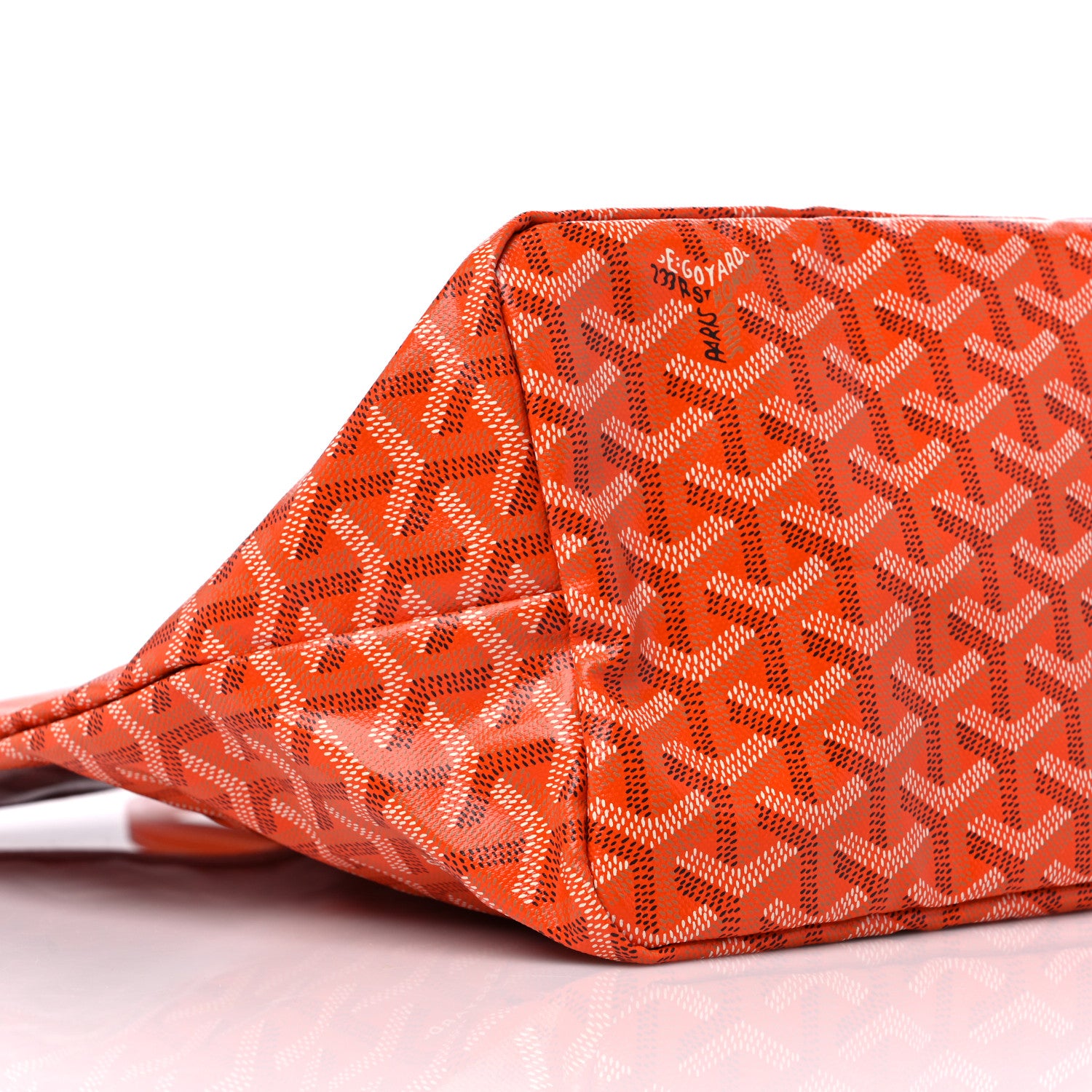 Goyard Goyardine Saint Louis PM Orange 8 of 9