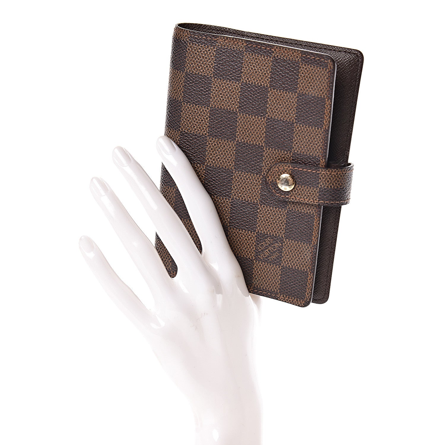 Louis Vuitton Damier Ebene Small Ring Agenda Cover 2 of 8