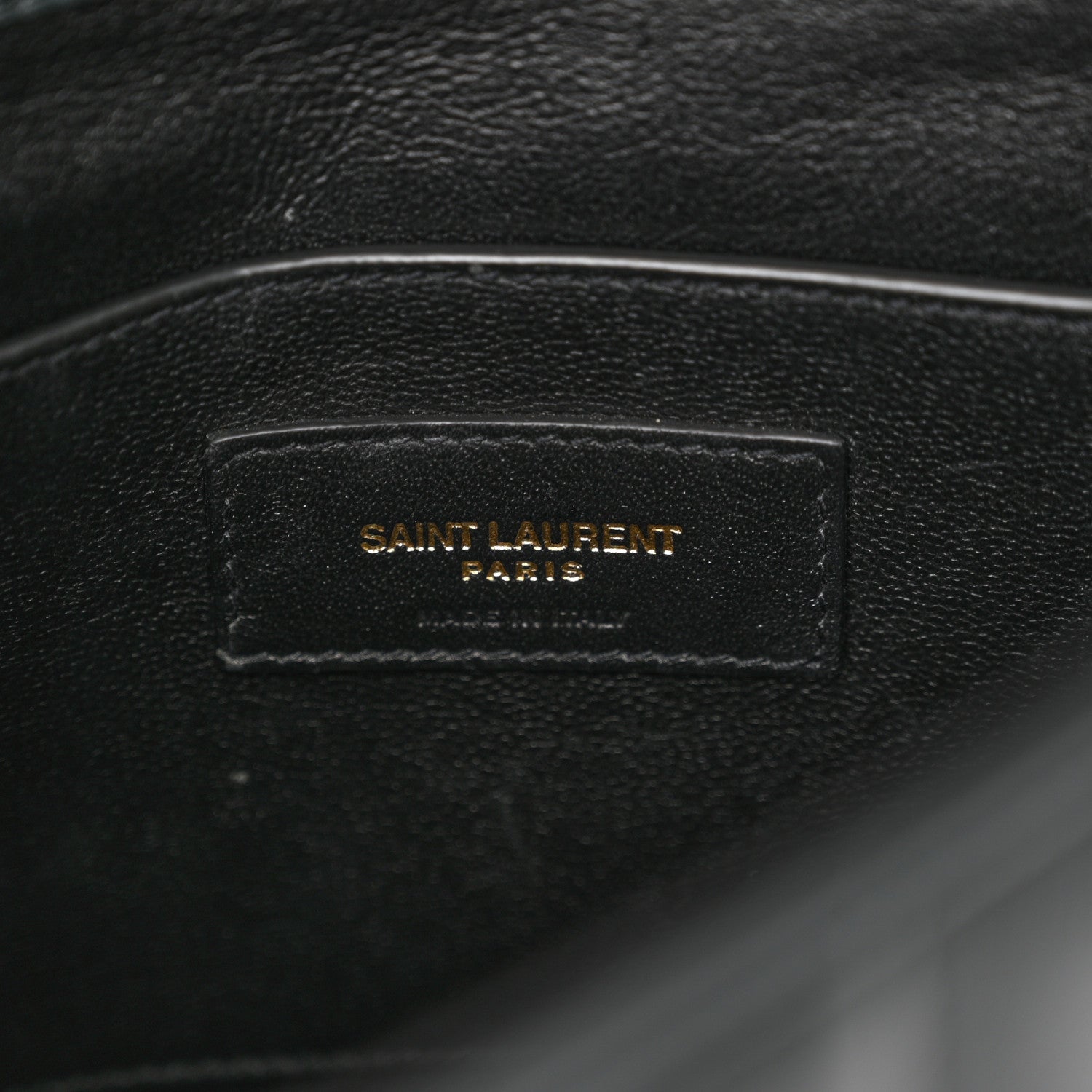 Saint Laurent Lambskin Matelasse Monogram Medium Vicky Chain Bag Algae 6 of 16