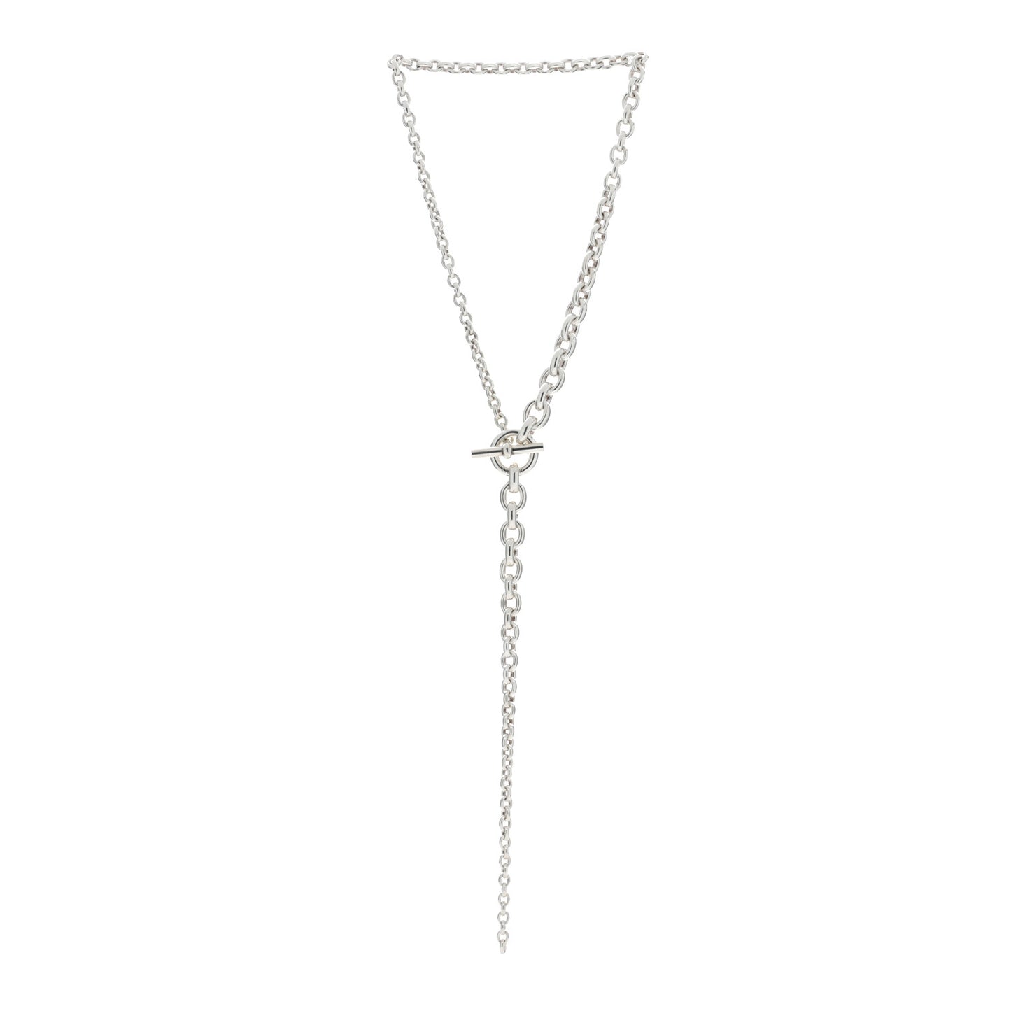 Sterling Silver Crescendo Necklace