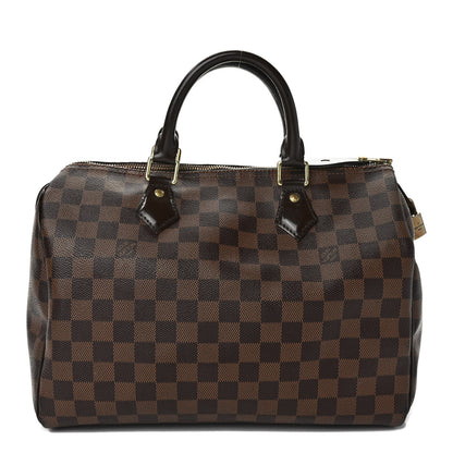 Louis Vuitton Damier Ebene Speedy 30 1 of 15