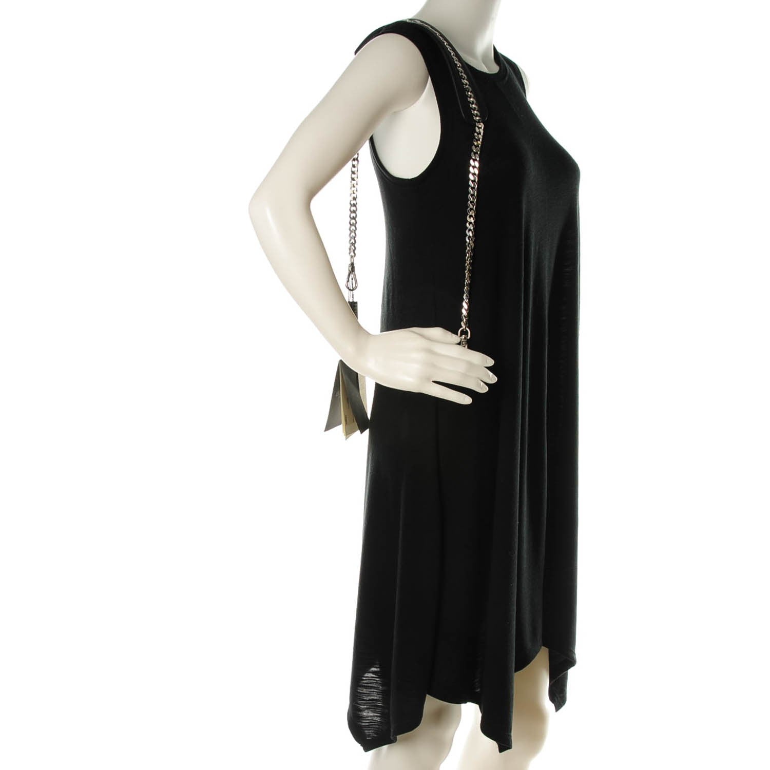 Fendi Calfskin Chain Strap You Black 2 of 5