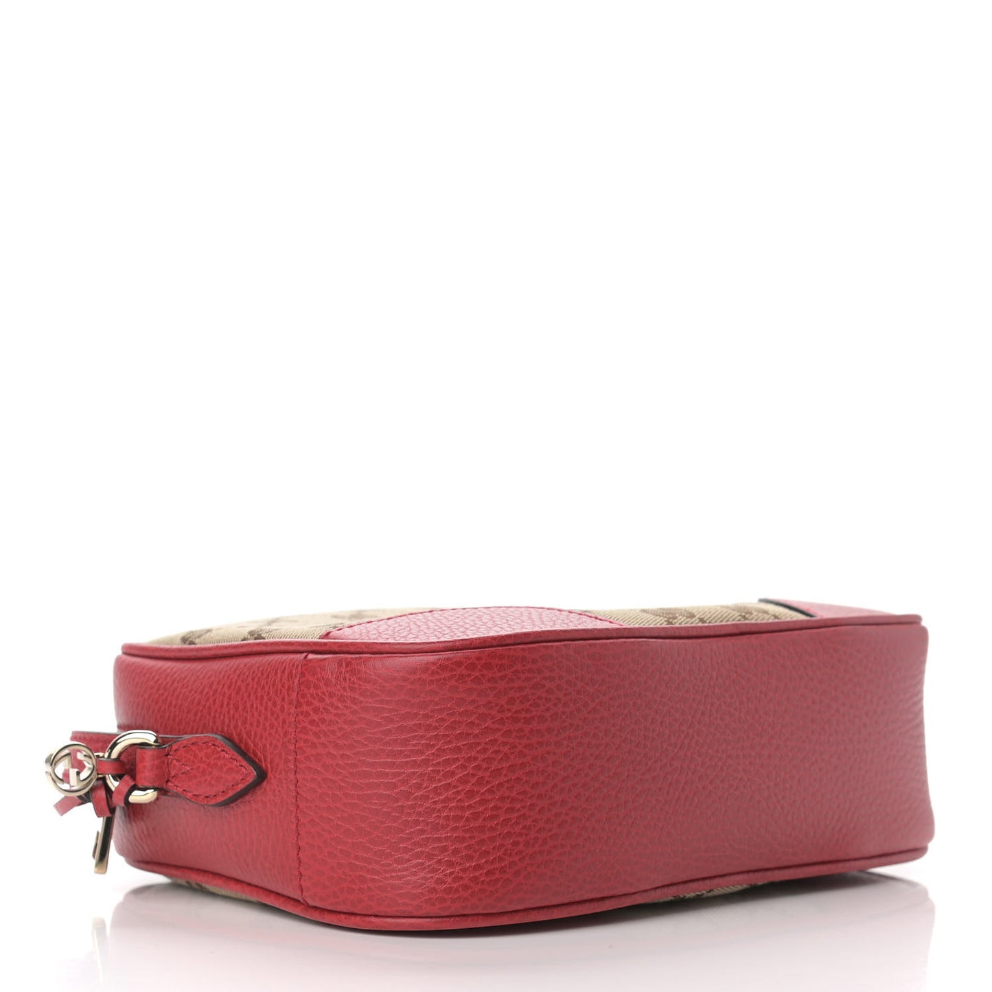 Monogram Mini Bree Messenger Bag Red