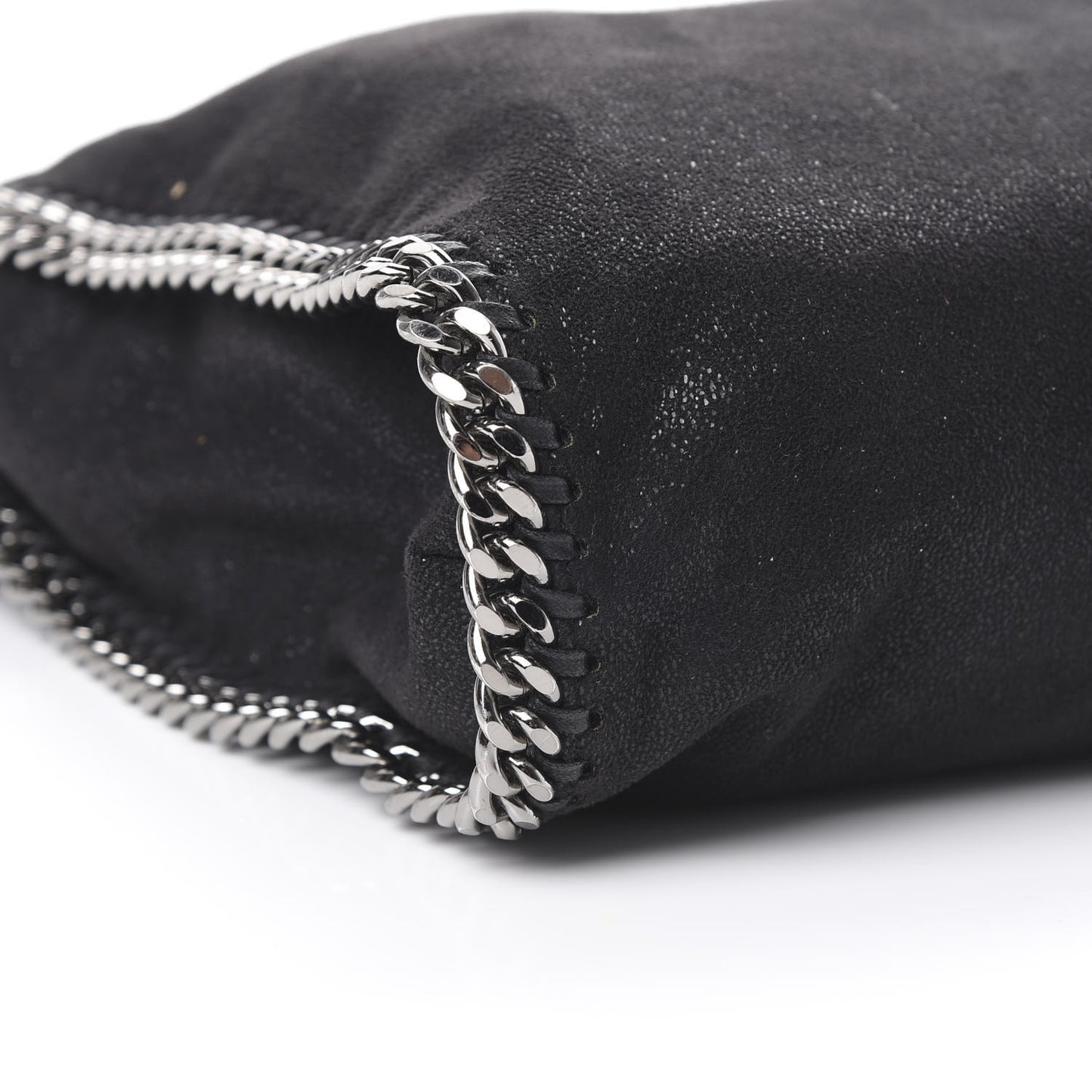 Shaggy Deer Small Falabella Tote Black