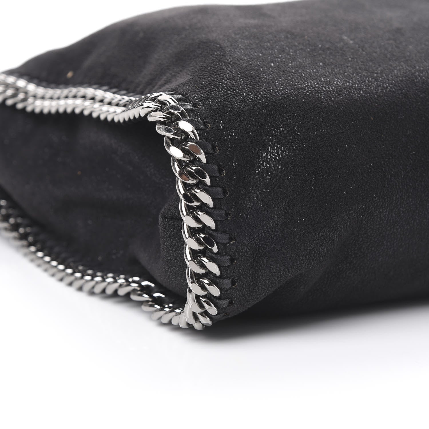 Stella McCartney Shaggy Deer Small Falabella Tote Black 8 of 10