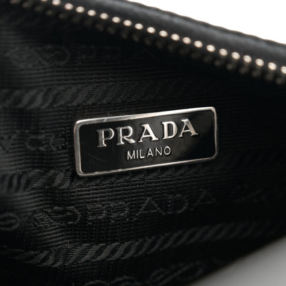 Prada Tessuto Nylon Saffiano Mini Re-Edition 2005 Bag Black 6 of 13