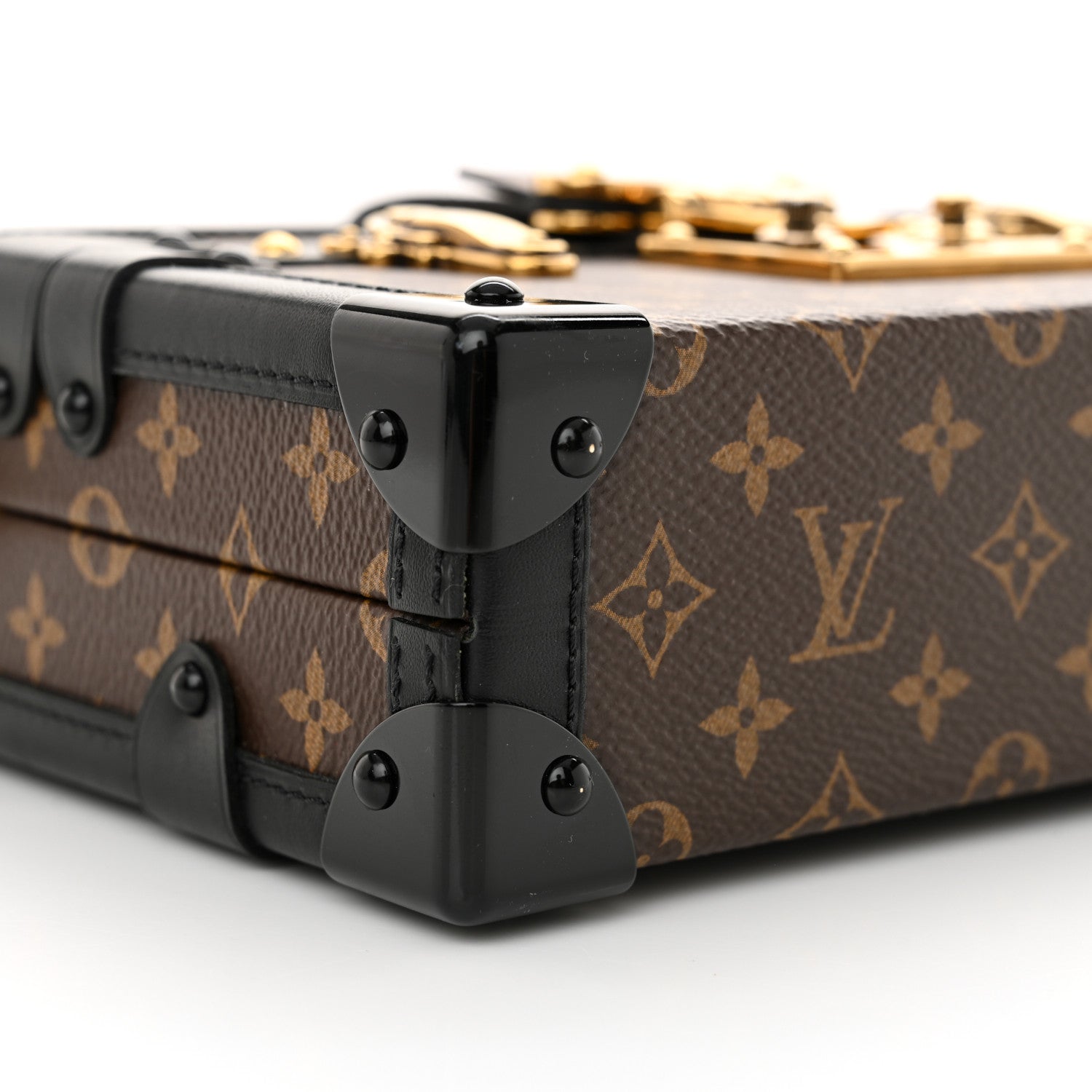 Louis Vuitton Monogram Petite Malle Black 8 of 10