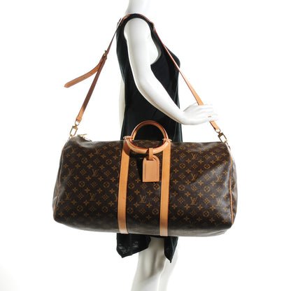 Louis Vuitton Monogram Keepall Bandouliere 55 2 of 8