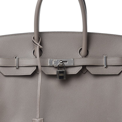 Hermes Epsom Birkin 35 Gris Asphalte 17 of 18