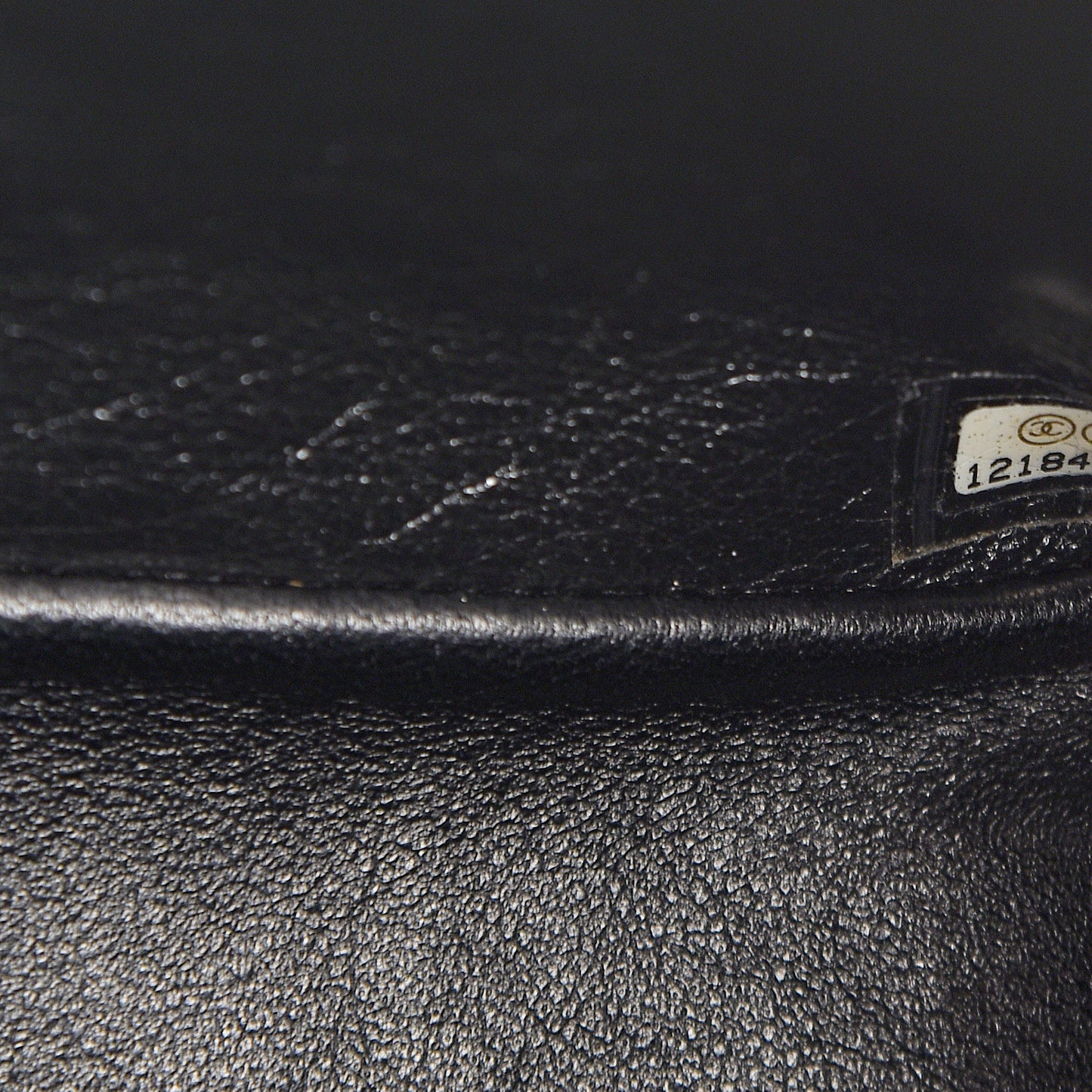 Caviar Quilted Jumbo Single Flap Black