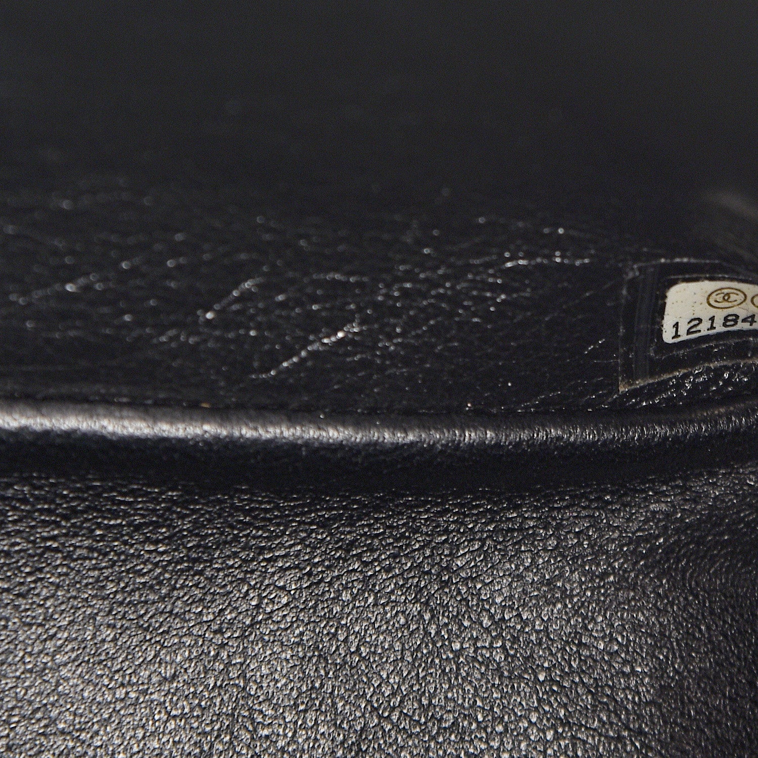 Chanel Caviar Quilted Jumbo Single Flap Black 6 of 9
