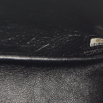 Chanel Caviar Quilted Jumbo Single Flap Black 6 of 9
