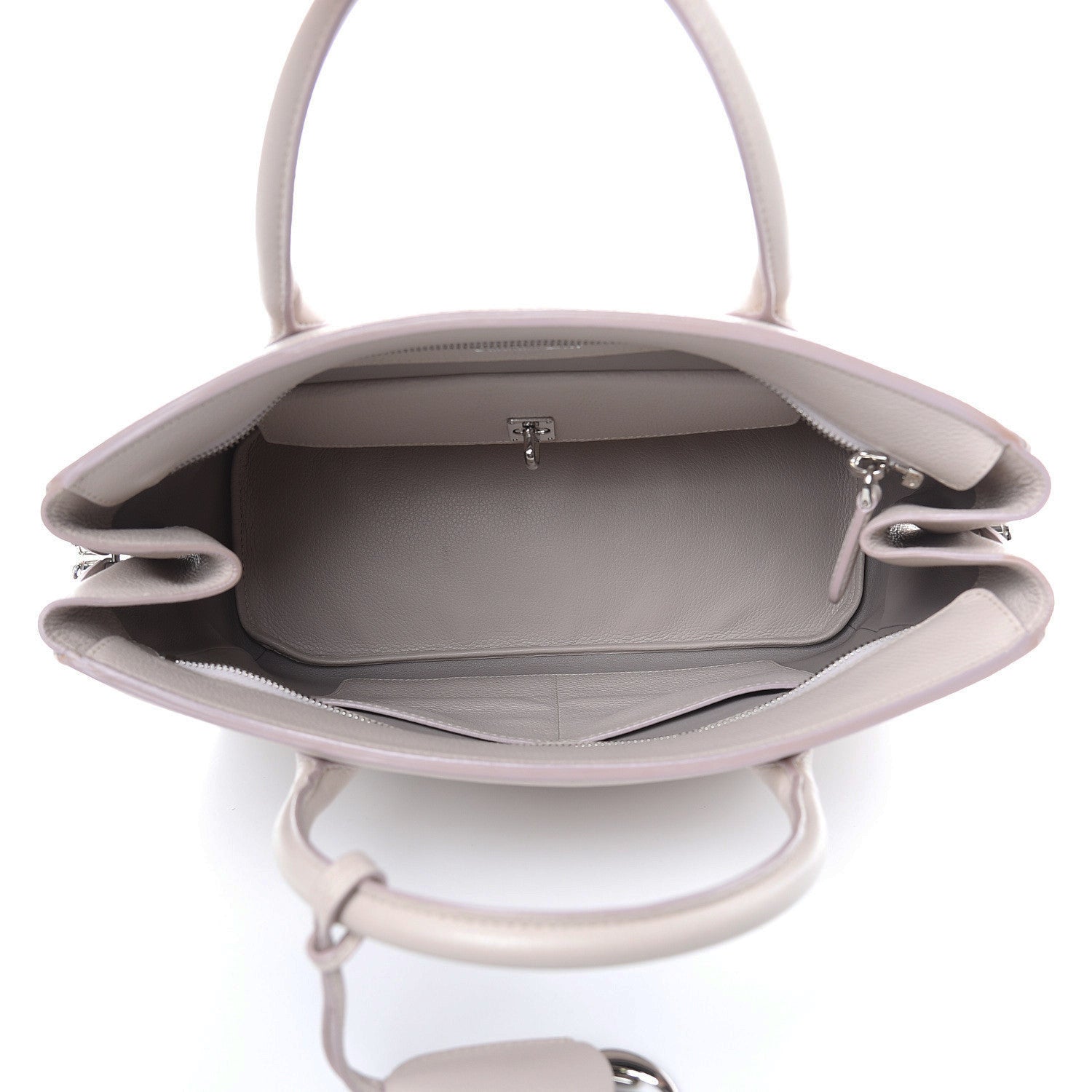 Christian Dior Grained Calfskin Medium Bar Tote Rose Poudre 5 of 15