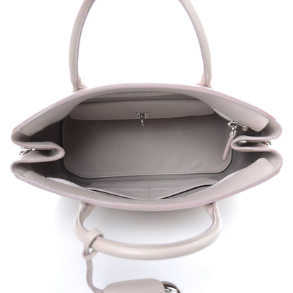 Christian Dior Grained Calfskin Medium Bar Tote Rose Poudre 5 of 15
