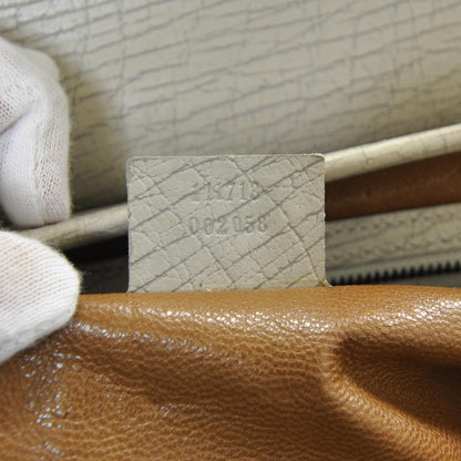 Gucci Leather Bamboo Bullet Satchel Ivory 9 of 10